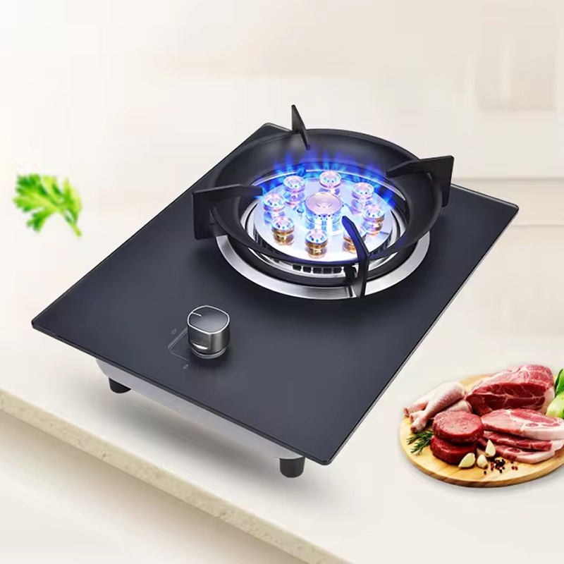 Customized Stainless Steel Gas Cooktops Stove High Power 5 Burners Portable Camping Gas Stove Butane Gas Stove