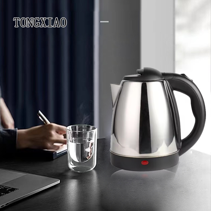 Home Red color housing stainless steel body 1.8L hotel electric kettle kettle electric tea water boiler