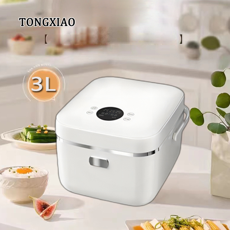 3L  with stainless steel pot 1-2human Use Quick Cooking Non Stick Electric Rice Cooker