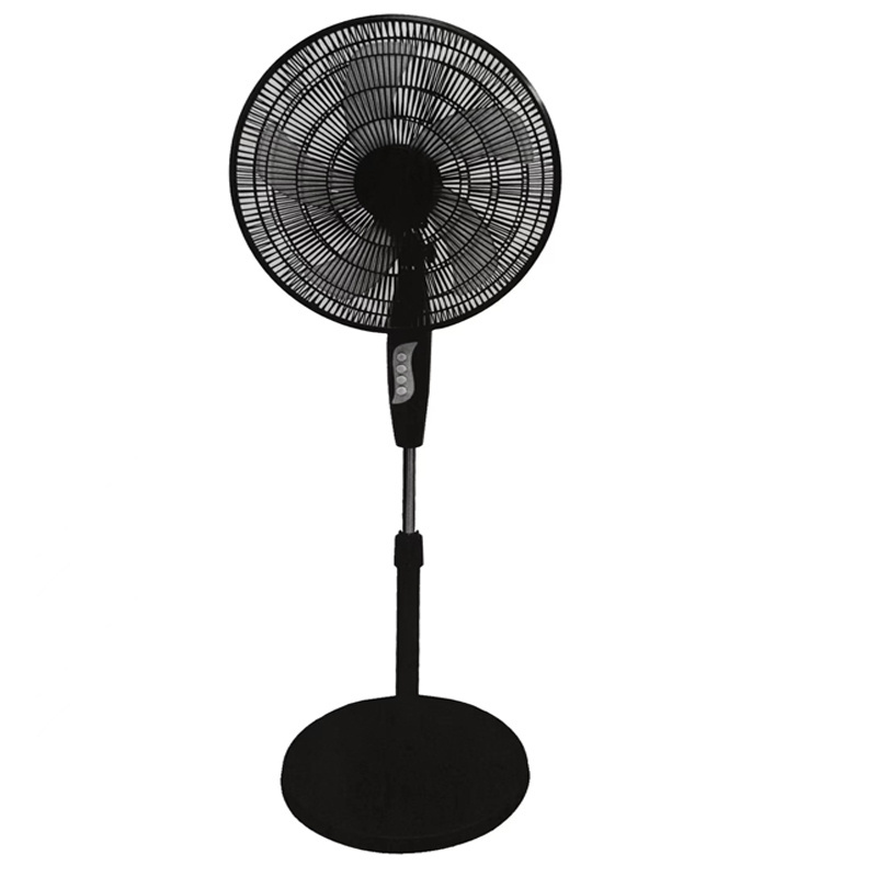 Battery Operated 16 Inch Rechargeable Solar Panel Fan Powered Outdoor Fans Solar Fan With Remote Brushless DC Motor