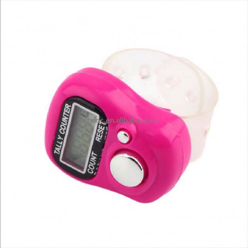 New Top Quality Stitch Marker And Row Finger Counter LCD Electronic Digital Tally Counter