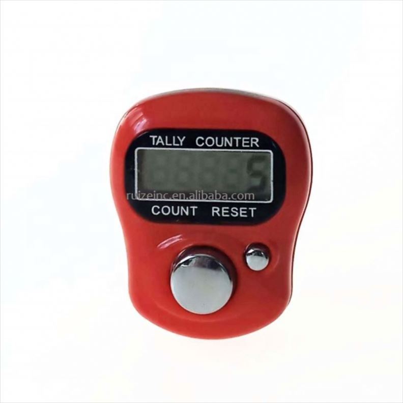 New Top Quality Stitch Marker And Row Finger Counter LCD Electronic Digital Tally Counter