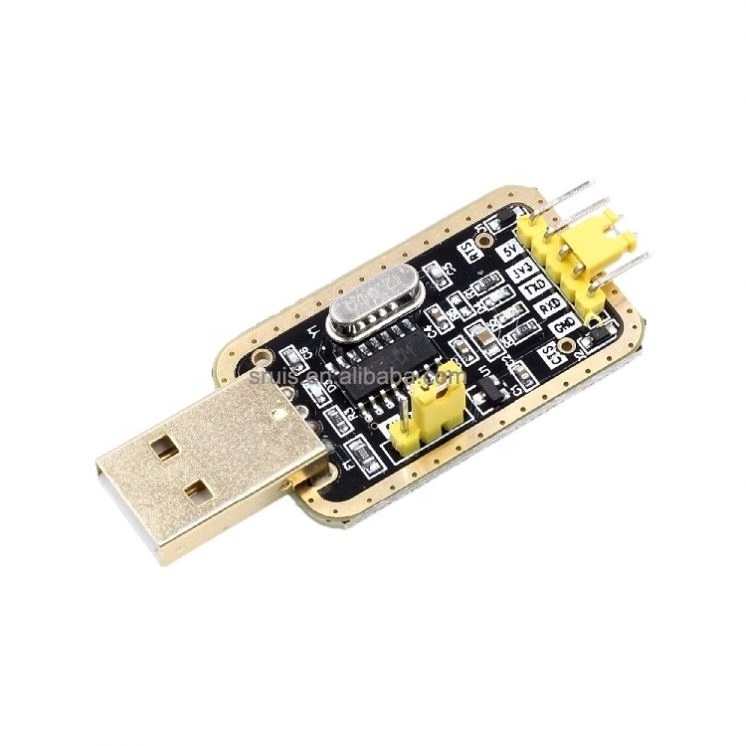 CH340G RS232 Update USB To TTL Converter Module UART Serial Port UFS-HWK STC Dowanloader Programmer Brush Small Plates