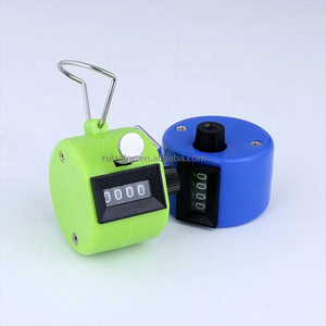 New Digital Hand Tally Counter Clicker Counter 4 Digit Number Counters Plastic Shell Hand held mechanical Manual Counting