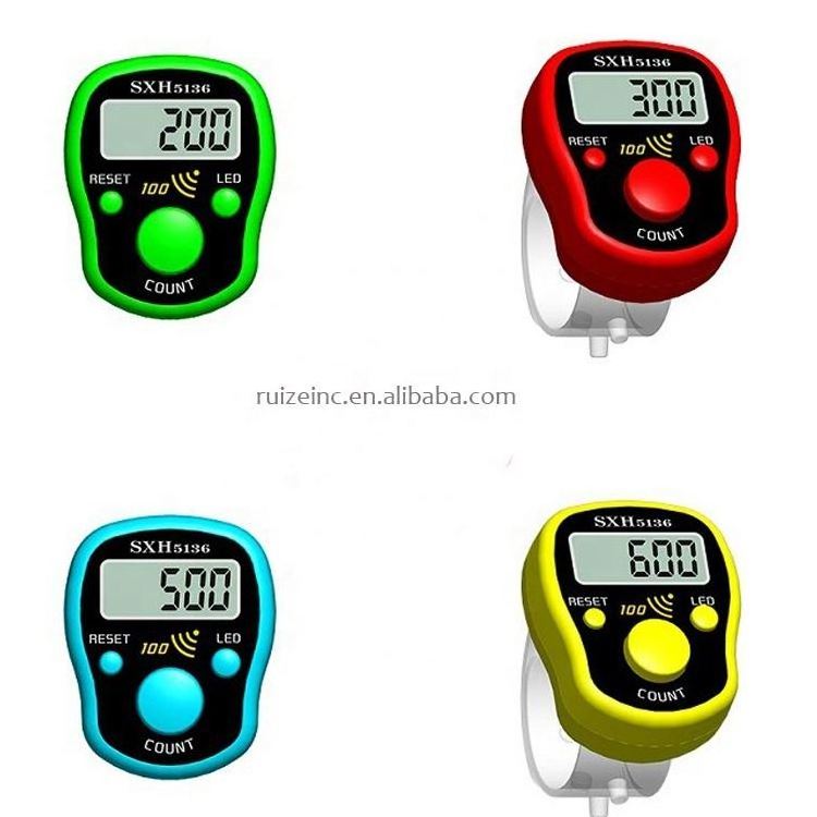 wholesale  tasbeeh digital  finger counter fabric meter counter  passenger counter RUIZEINC