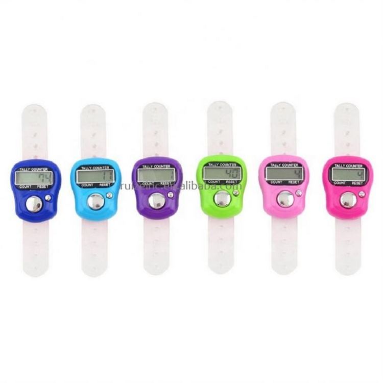 Top Quality Stitch Marker And Row Finger Counter LCD Electronic Digital Tally Counter Stock Offer