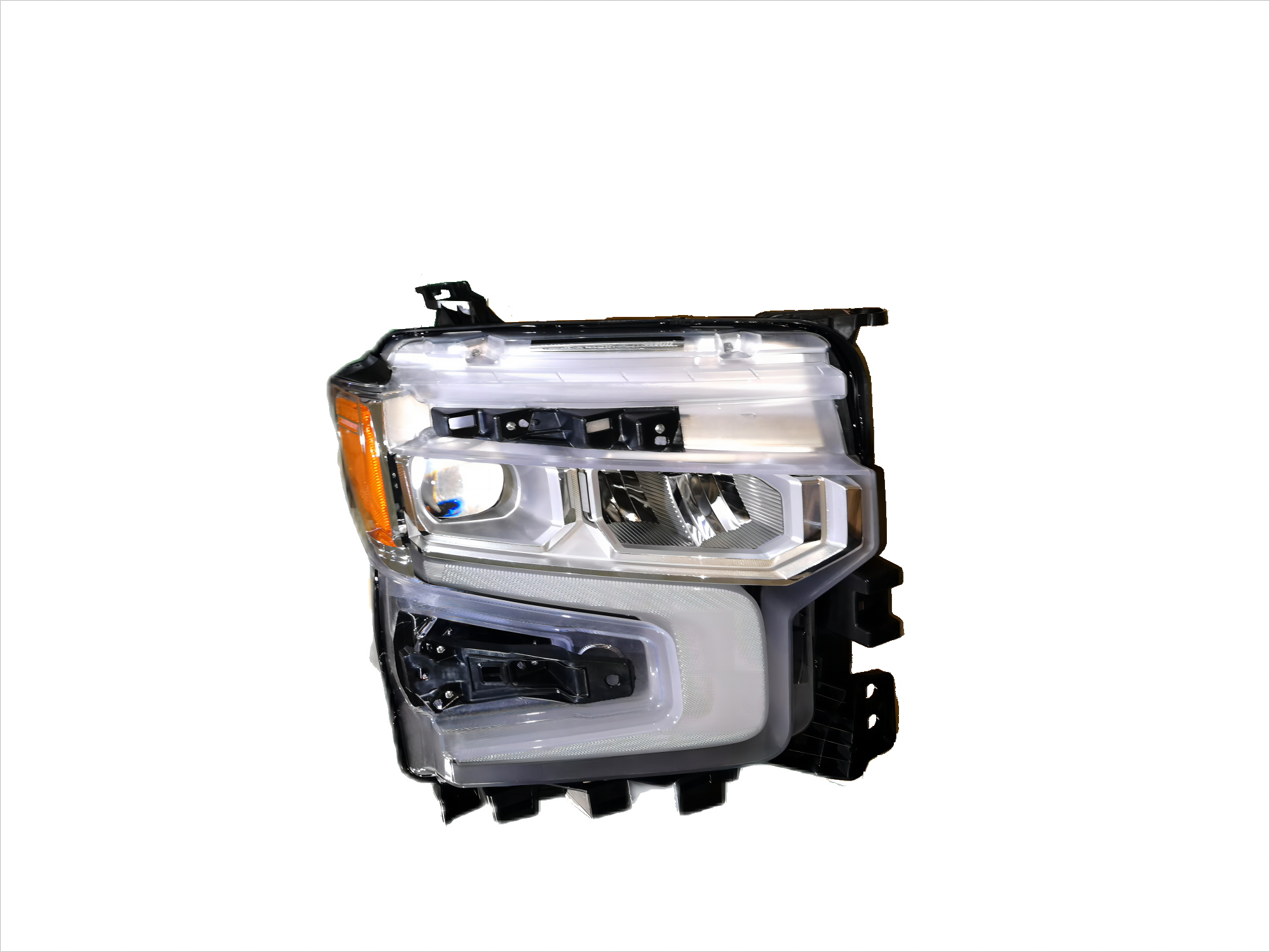 Chevy SILVERADO 1500 Headlamp assy composite 2022 2023 2024 BRIGHT BASE LED DOT 87828581 87828576