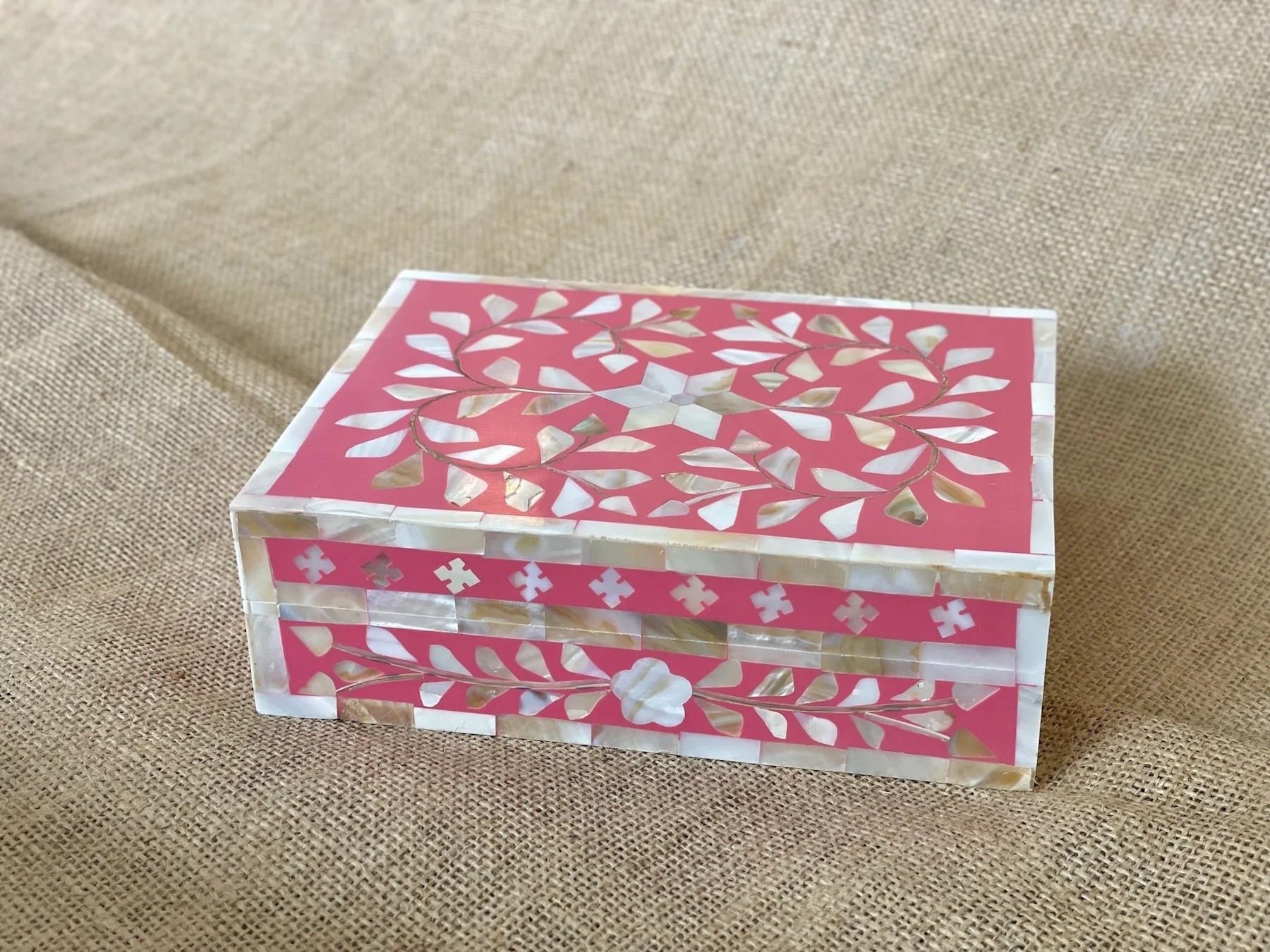 Latest Mother of pearl Inlay box Jewelry Packaging Gift Boxes Small Storage box by S R EXPORTS