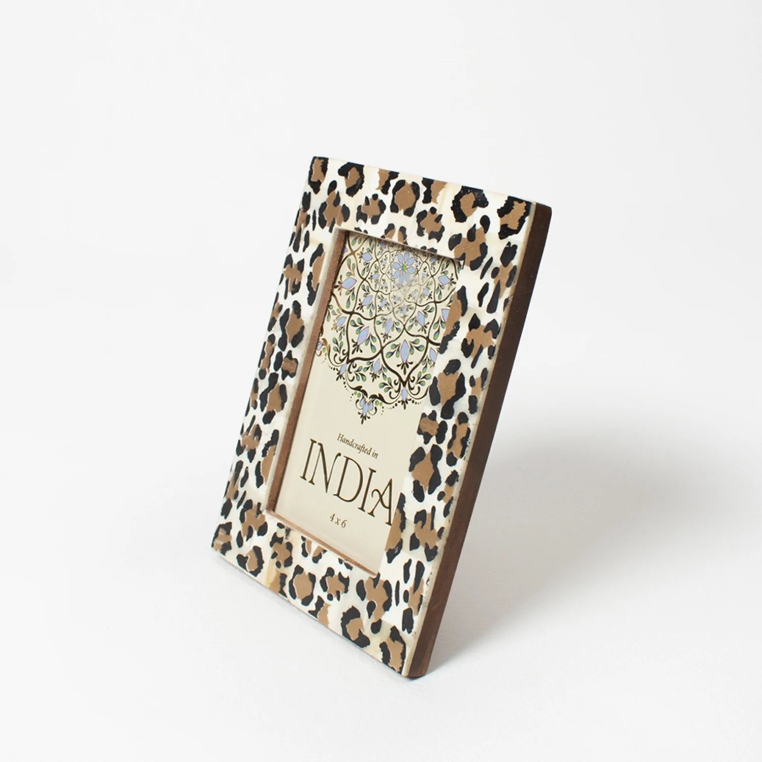 Hot Selling Leopard Sticker Enamel Photo Frame Made By MDF at Wholesale Price