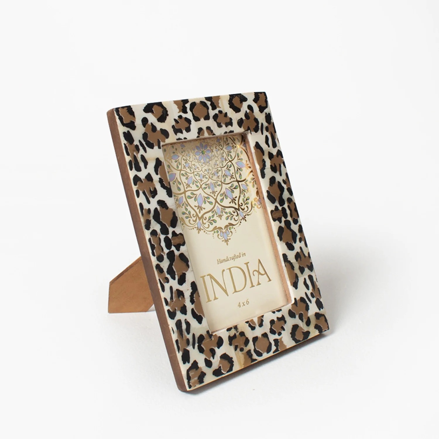 Hot Selling Leopard Sticker Enamel Photo Frame Made By MDF at Wholesale Price