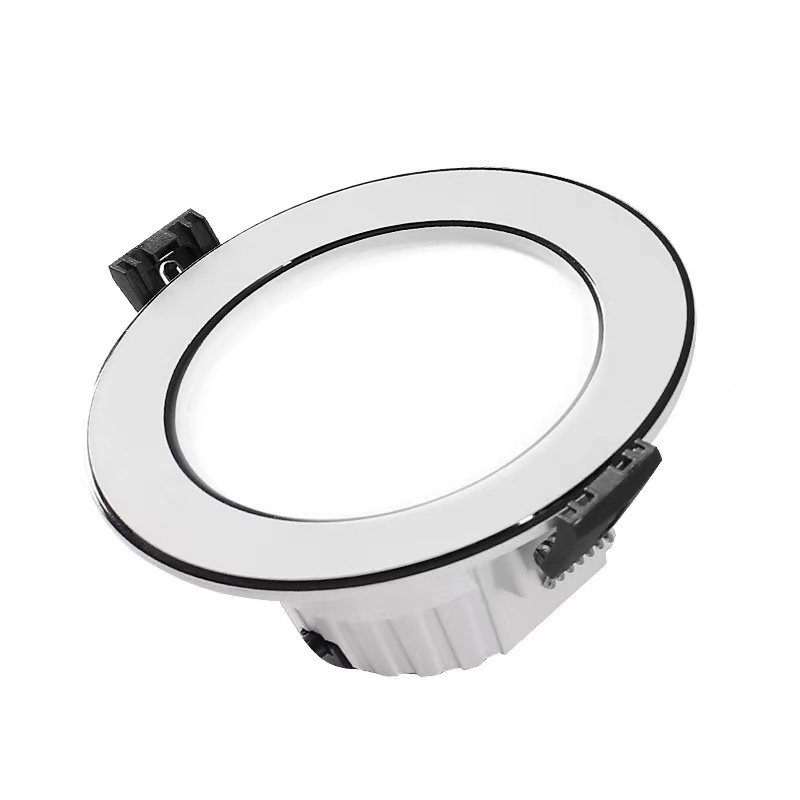 recessed etl fire rated led downlights light energy saving downlight round slim panel light