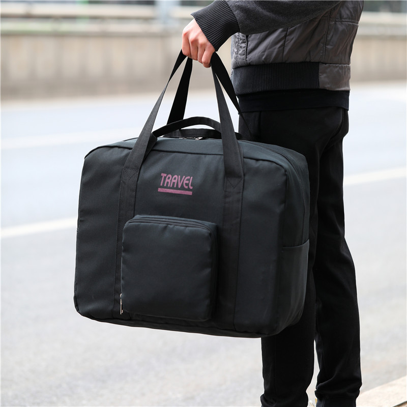 Waterproof Gym Fitness  Flight Folding Luggage Clothes Bags Canvas Bag Foldable Oxford Cloth Travel Duffle Bag