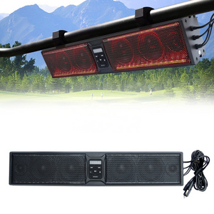 Sound Bar 26" Golf Cart Bluetooth Speaker ATV/UTV