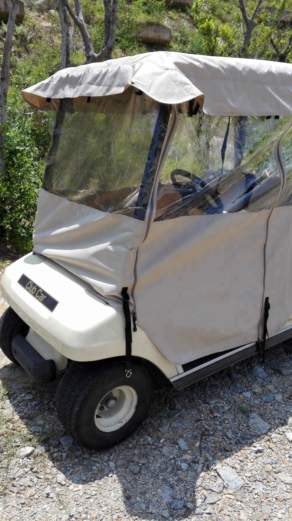 ShuRan Golf Cart Club Car Covers Golf Cart Rain Cover with doors