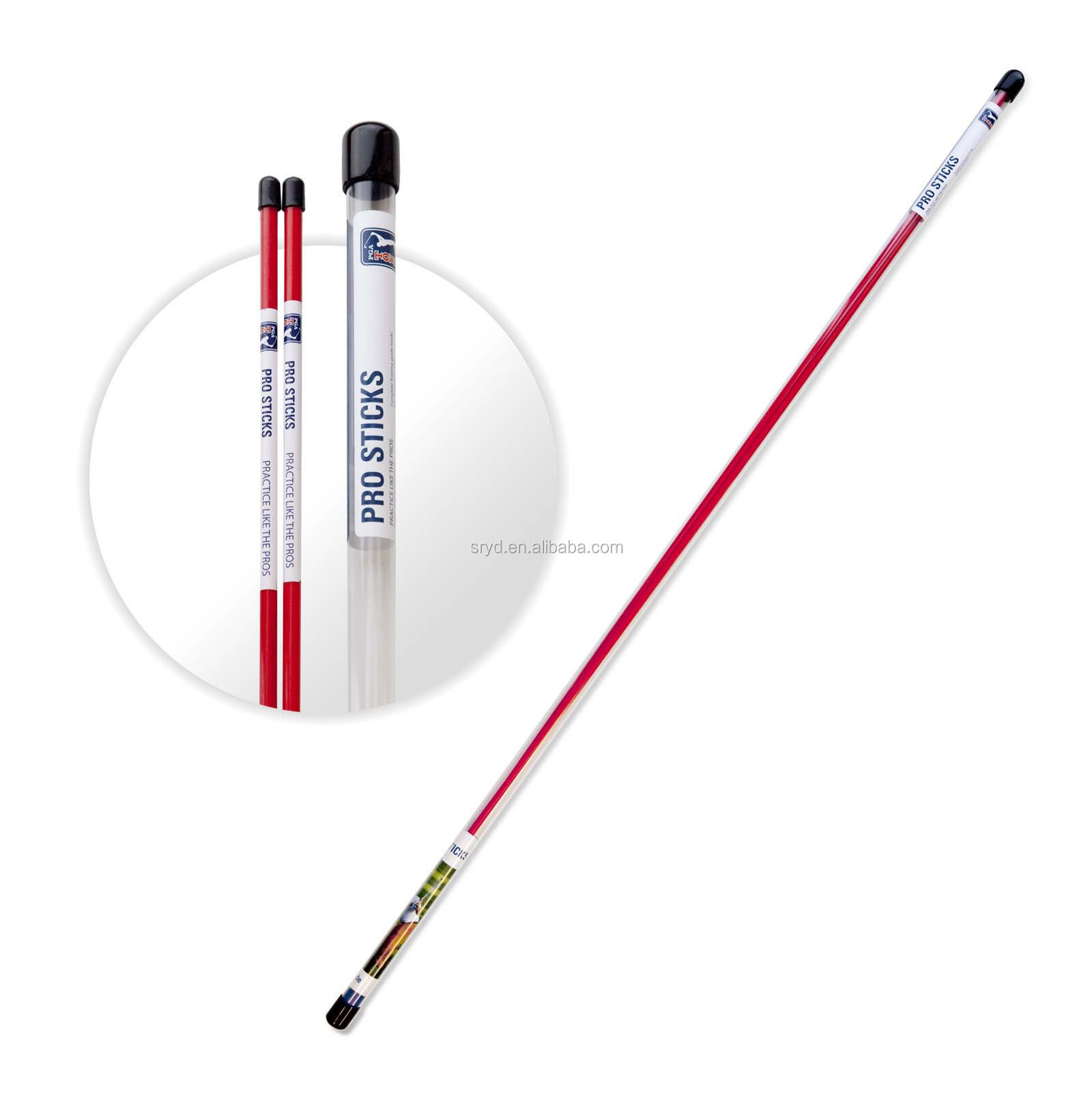 Golf Alignment Sticks Swing Plane Tour Training Aid Practice Rods