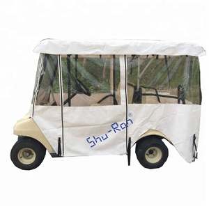 ShuRan Golf Cart Club Car Covers Golf Cart Rain Cover with doors