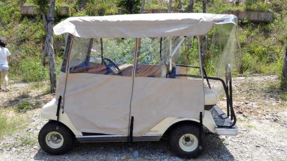 ShuRan Golf Cart Club Car Covers Golf Cart Rain Cover with doors