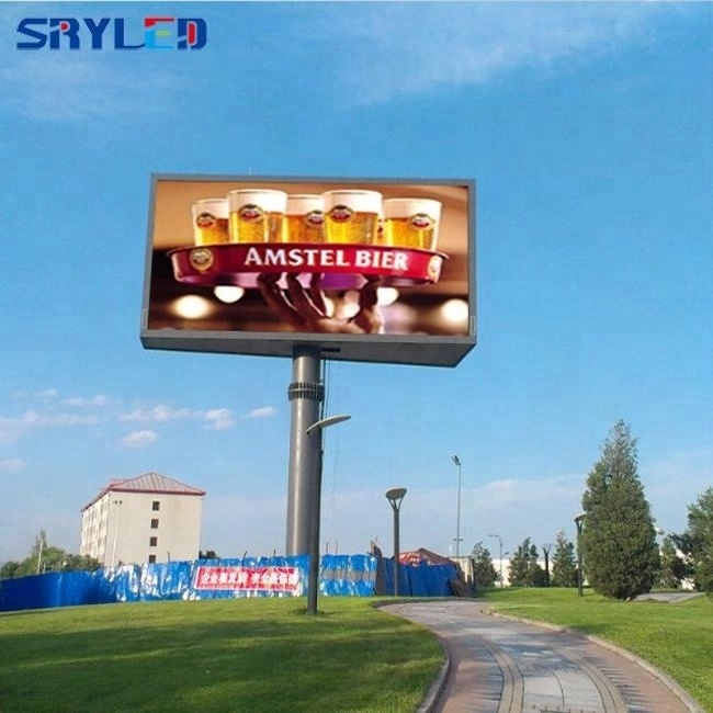 Waterproof 960x960 Cabinet RGB LED Wall Panel Highway Advertising LED Screen Billboard P10 Outdoor LED Display