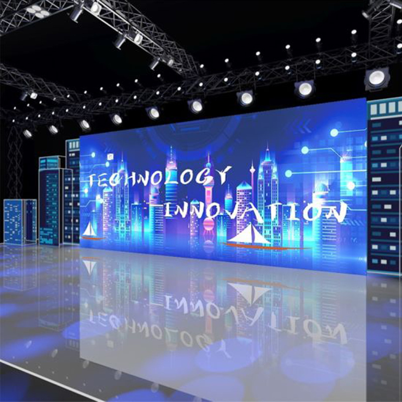 LED Screen Concert Stage Background Video Wall P2.6 P2.9 P3.9 Novastar Wedding Stage Backdrop LED Screen Display For Church