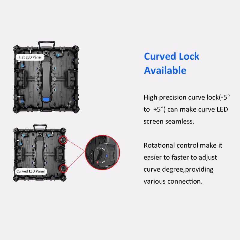 P2.6 P3.9 P4.81 Flexible LED Video Wall Truss Hanging Indoor Rental Roll Up LED Screen Stage Backdrop Curve LED Display