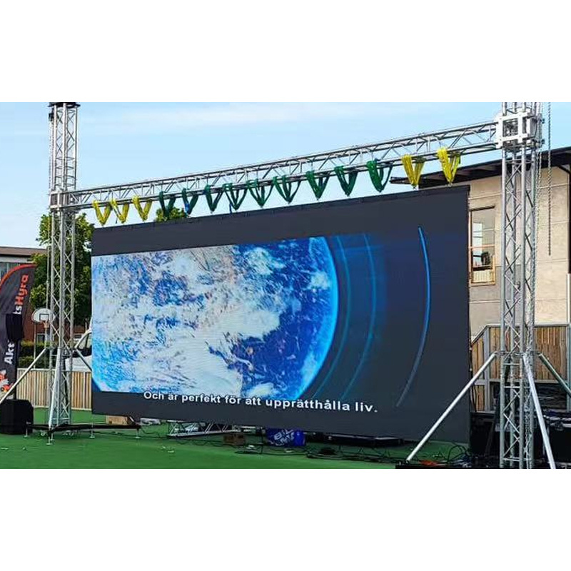 P3.91 500x500mm Seamless Splicing LED Video Screen Stage Backdrop LED Panel Outdoor Rental Event LED Display Wall