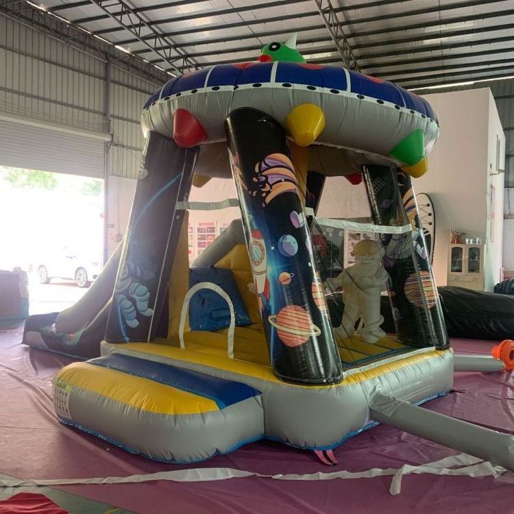 Bouncing castle kids Commercial for party rental Cial adult Inflatable bounce house combo with water slide Ball pit