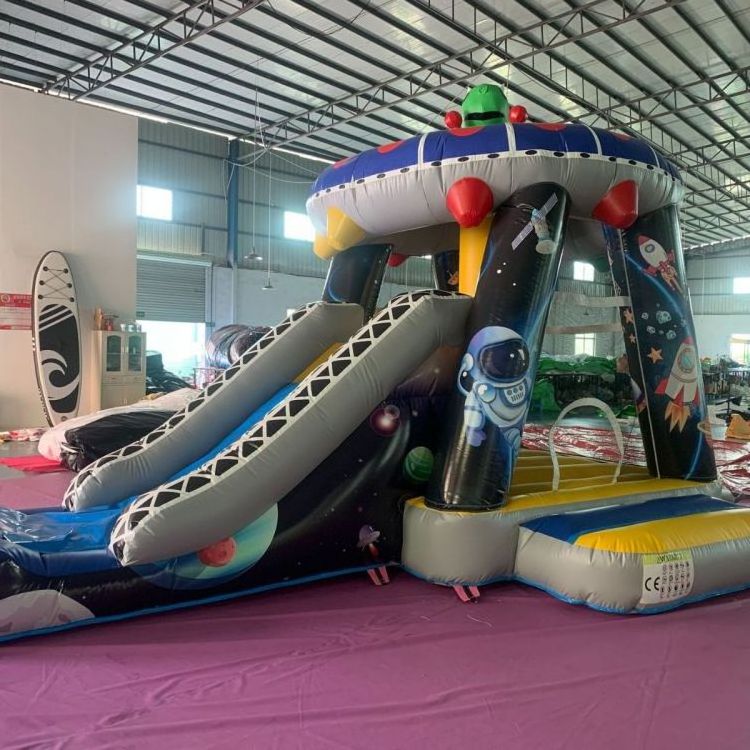 Bouncing castle kids Commercial for party rental Cial adult Inflatable bounce house combo with water slide Ball pit