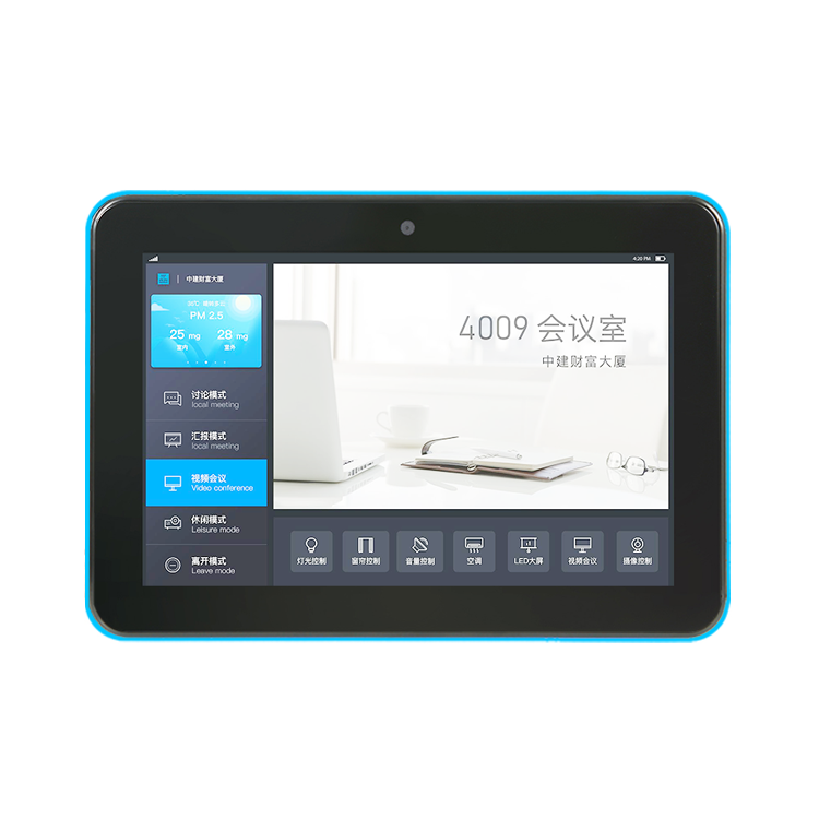 10.1inch tablet pc with LED lights with RK3568 2GB 16GB android11 with HDMI RJ45 WIFI  POE NFC Functions