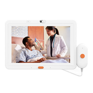 Hospital Android Tablet 1280X800 Ips 10.1inch  Medical tablet with handle call center service RK3288 with HDMI CE ROHS