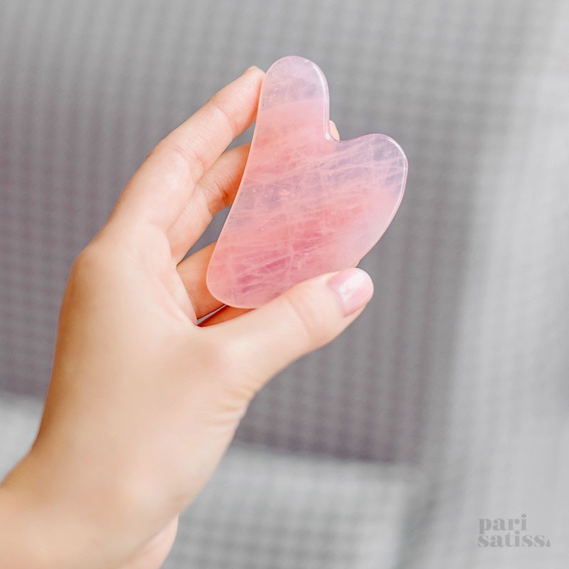 Wholesale Natural Crystal Massage Tools Custom Face Massager Jade Gua Sha Stone Rose Quartz Guasha Buy Online From S S Agate