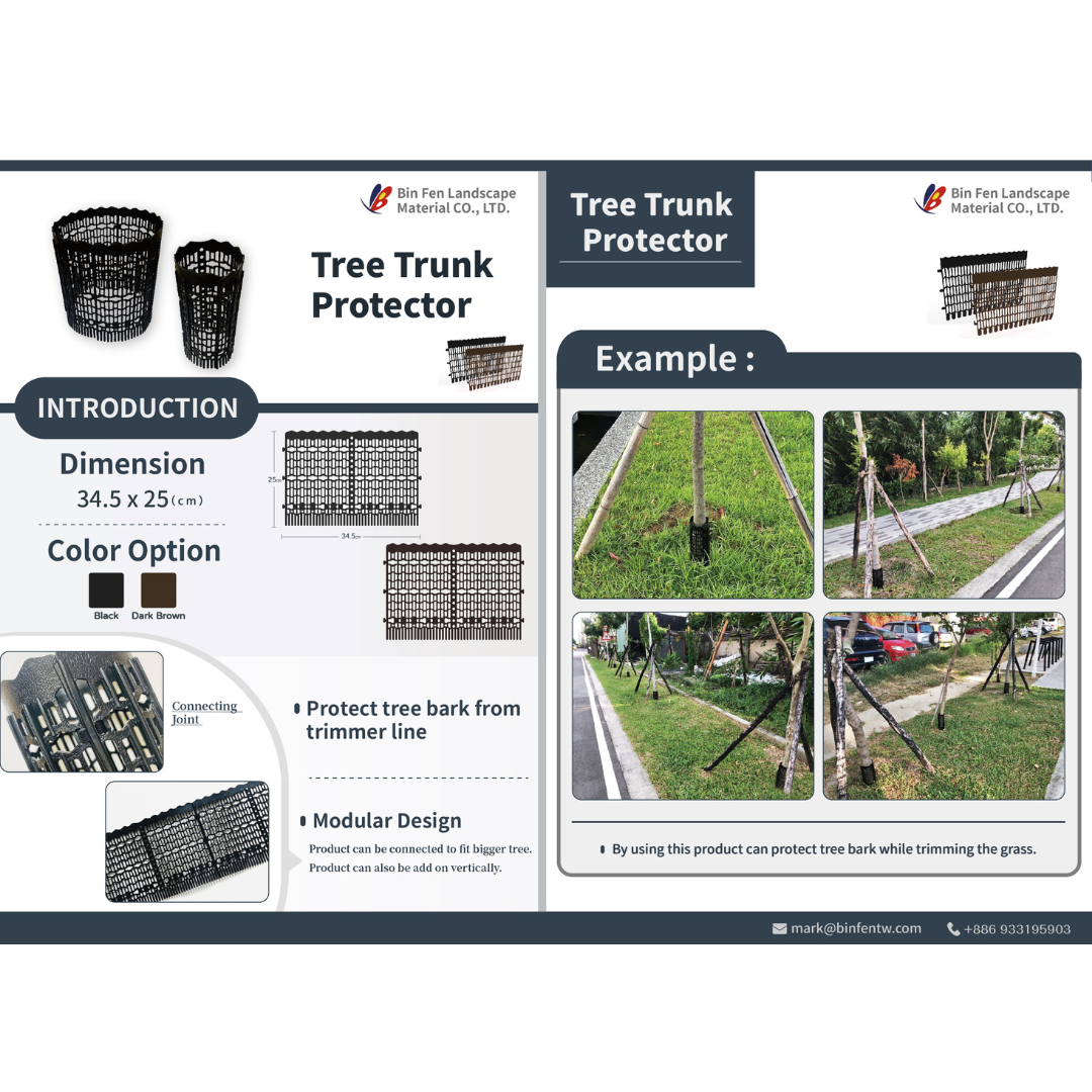 Tree Trunk Guard For Forest Management