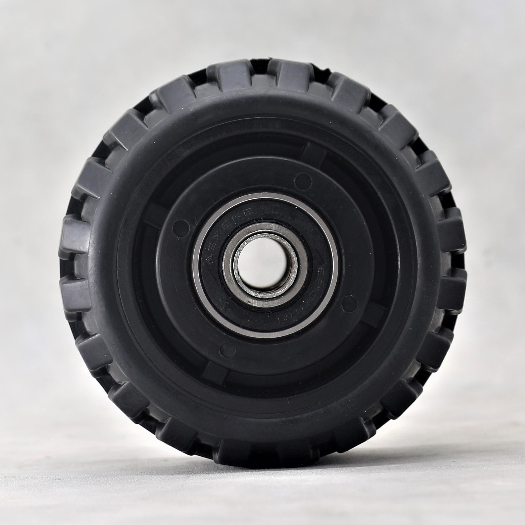 S-S Rubber Silent Caster Off Road Wheels 100 125 150 200 mm All Terrain