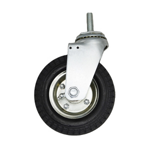 S-S 6 inch 150 mm Pneumatic Caster Air Filled Wheels All Terrain