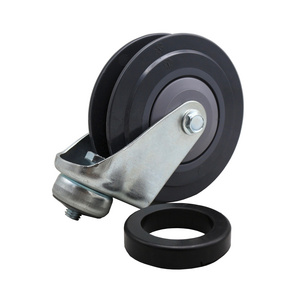 S-S 5 Inch Replacement Shopping Trolley Cart Wheels 125mm