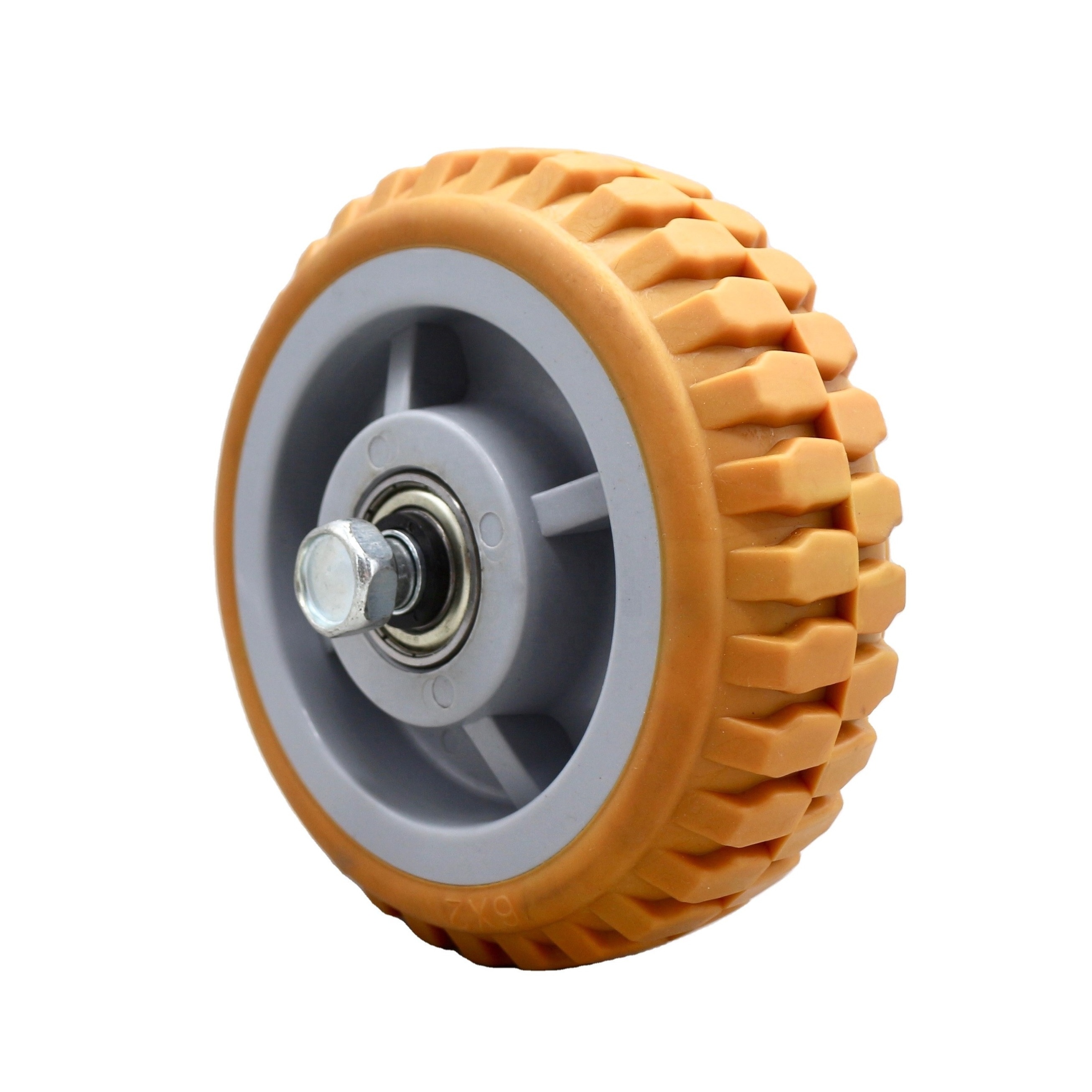 S-S 150 mm Silent TPR Caster Rubber Wheel 6 Inch All Terrain