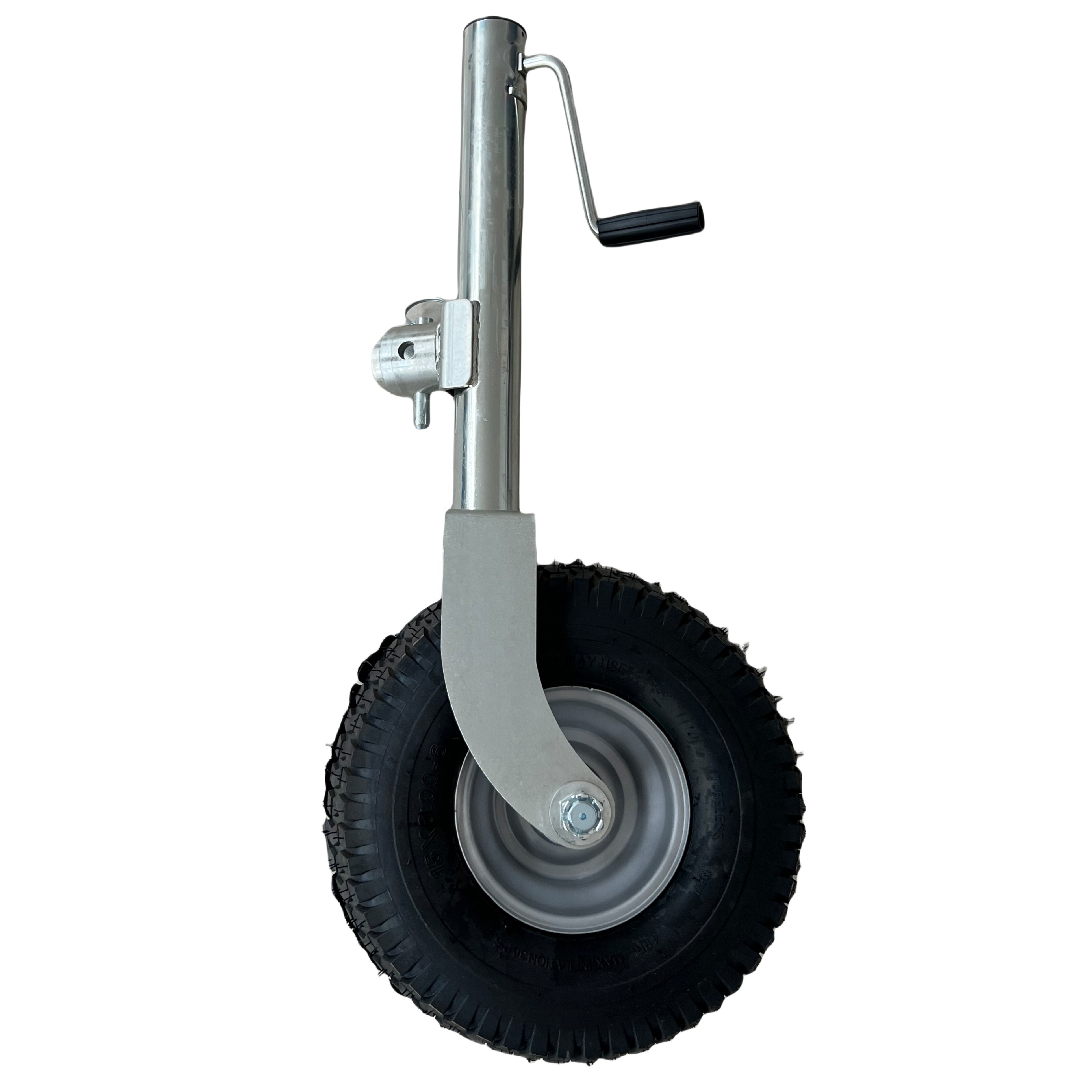 S-S fold up jockey wheel trailer jack caster wheel 340mm