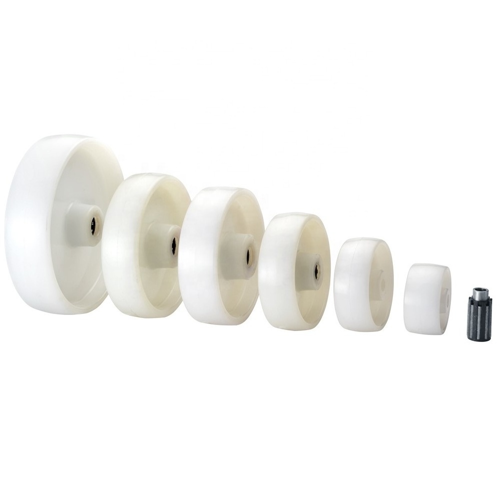 S-S Plastic Heavy Duty Nylon Roller Castor Wheel 75 80 100 125 150 160 200mm Pptions