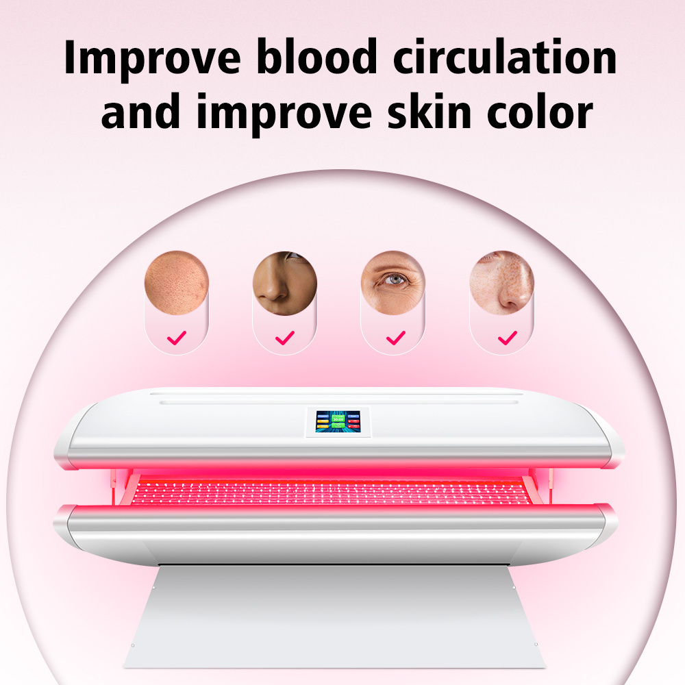 Factory Direct Sale Red Light Therapy Bed For Acne Treatment Skin Care Red Light Bed