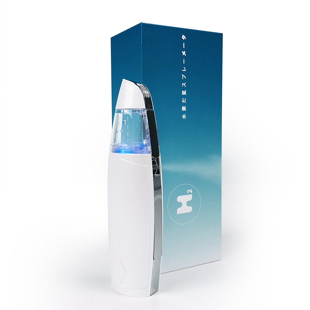 Suyzeko 1000PPB Hydrogen Rich Water Mist Sprayer Portable Nano Facial Mister Hydrogen Water Mist for Antioxidant