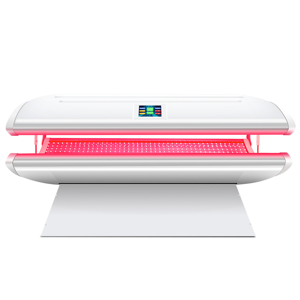 Suyzeko China factory price 450nm 660nm 940nm led nir red light therapy bed pulse for commercial