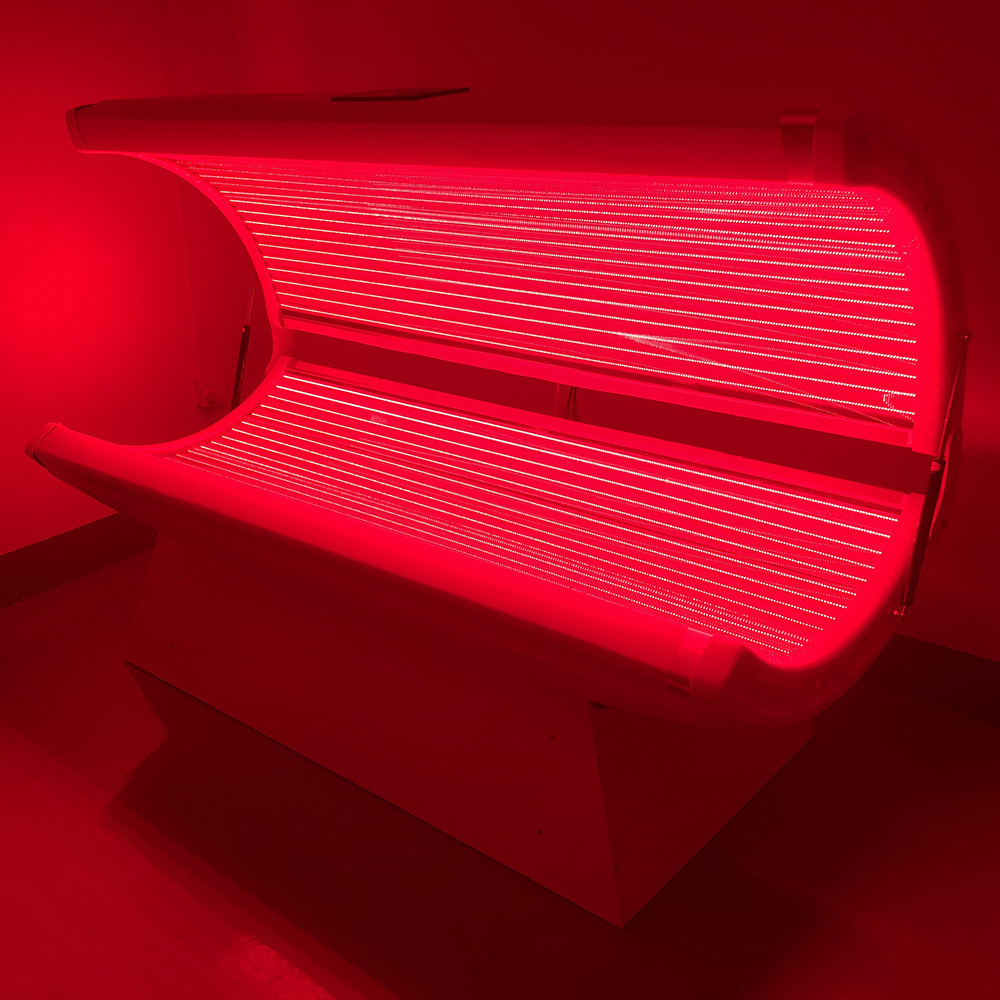 Suyzeko Wholesale Infrared LED Light Therapy Panel Bed Rehabilitation Center Physiotherapy Photon Red Light Therapy Chamber Bed