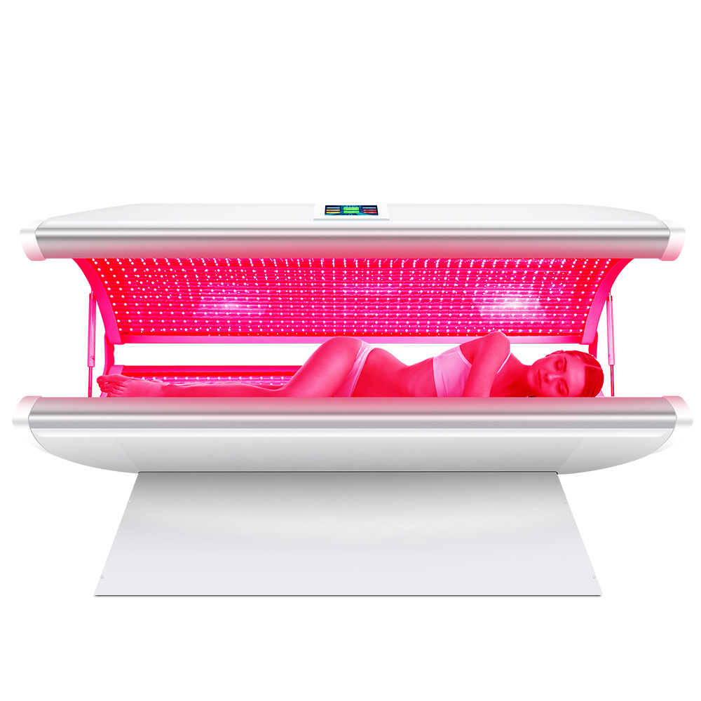 Suyzeko China factory price 450nm 660nm 940nm led nir red light therapy bed pulse for commercial