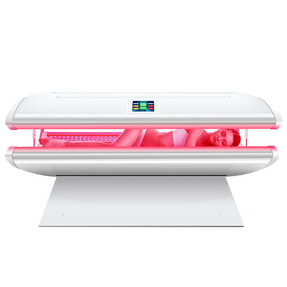 Suyzeko Spa OEM Full Body Contouring 635nm 660nm 810nm 940nm Red Light Capsule Infrared LED Red Light Therapy Bed Pulse