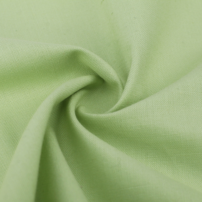 120gsm spot imitation linen plain weave 100% cotton soft fabric for shirts