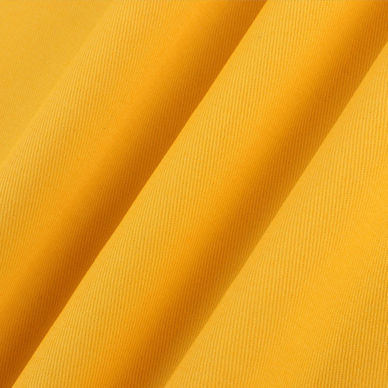 peach twill 100% Cotton Yarn Card 240gsm fabric for pants woven cotton twill short pants Fabric