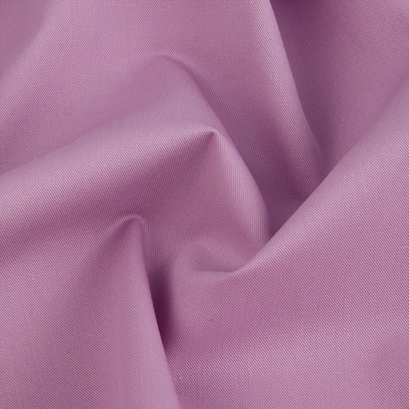 156 grams combed dense twill 100 cotton imitation Tencel fabric