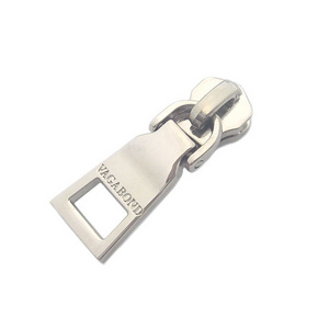 Zinc alloy new design personalized puller logo custom engraved zipper pull with name