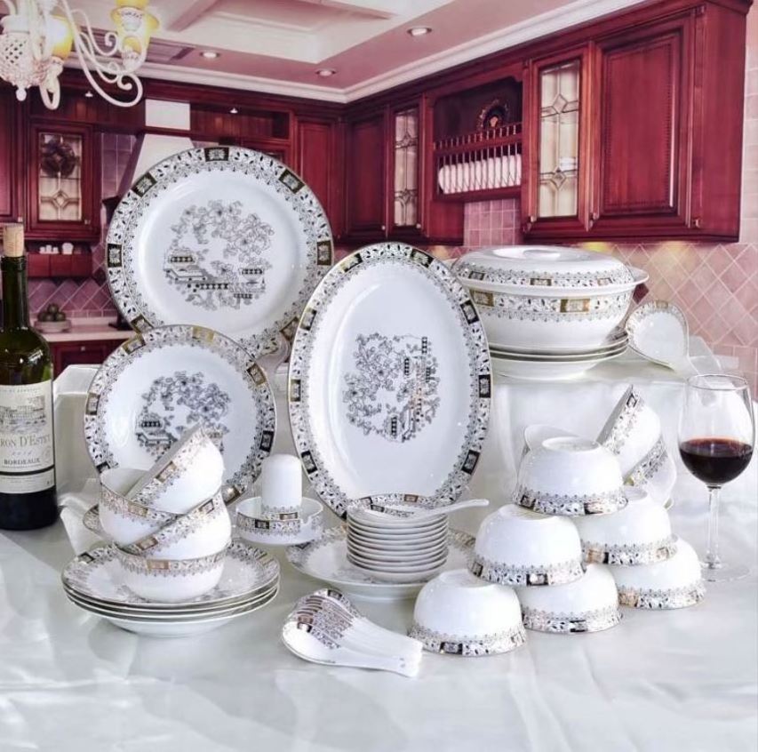 Cheap Personalized Factory Price Antique Dinner Set