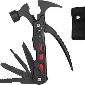 2024 New Multitool Hammer 12-In-1 Multifunctional Survival Hammer Tool Unique Gifts for Dad Grandpa Husband Boyfriend