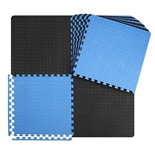 Sansd Wholesale Foam Exercise Tiles Extra Thick Gym Flooring Interlocking Floor Mats Eva Soft Foam Mat Yoga Tiles